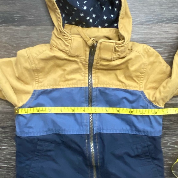 Oshkosh Genuine Kids Jacket Removable Hood Size 3T - Picture 11 of 14